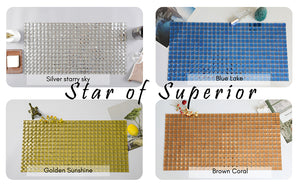 Hot Products-Diflart Star of Superior Diamond Mirror Glass Tiles