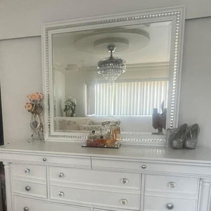 Diflart mirror glass mosaic tile crystal diamond tile easy to cut for diy.