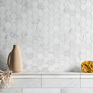 The natural veining and variation in the marble add depth and character to any design, ensuring that your space will be one-of-a-kind.