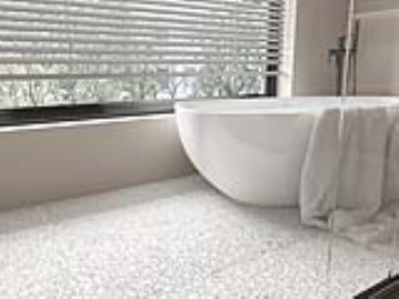 Diflart pebble tile a new bathroom experience!