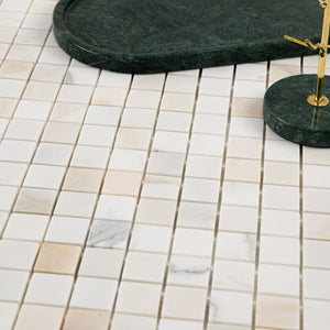 Marble mosaic tiles are incredibly versatile and can be used in a variety of ways.