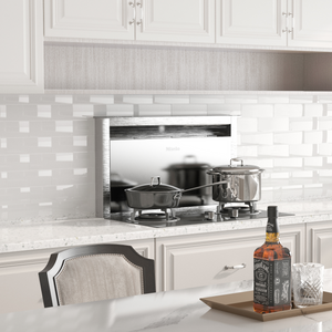 Give your kitchen or bath the appearance of being brighter and larger