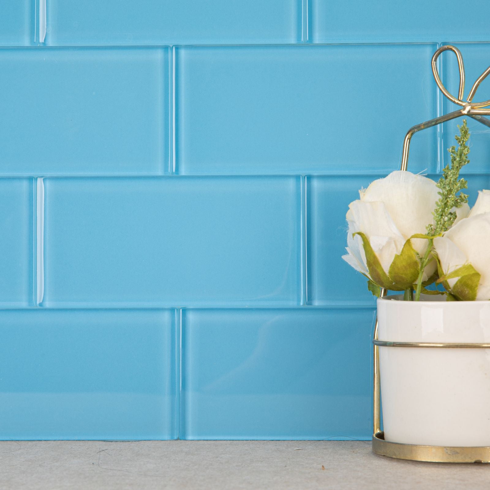 New glass tiles, shop now!