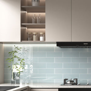 High quality glass material, not easy to fade more durable