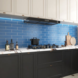 Transform Kitchen with Diflart Glass Tiles! 🛠️✨