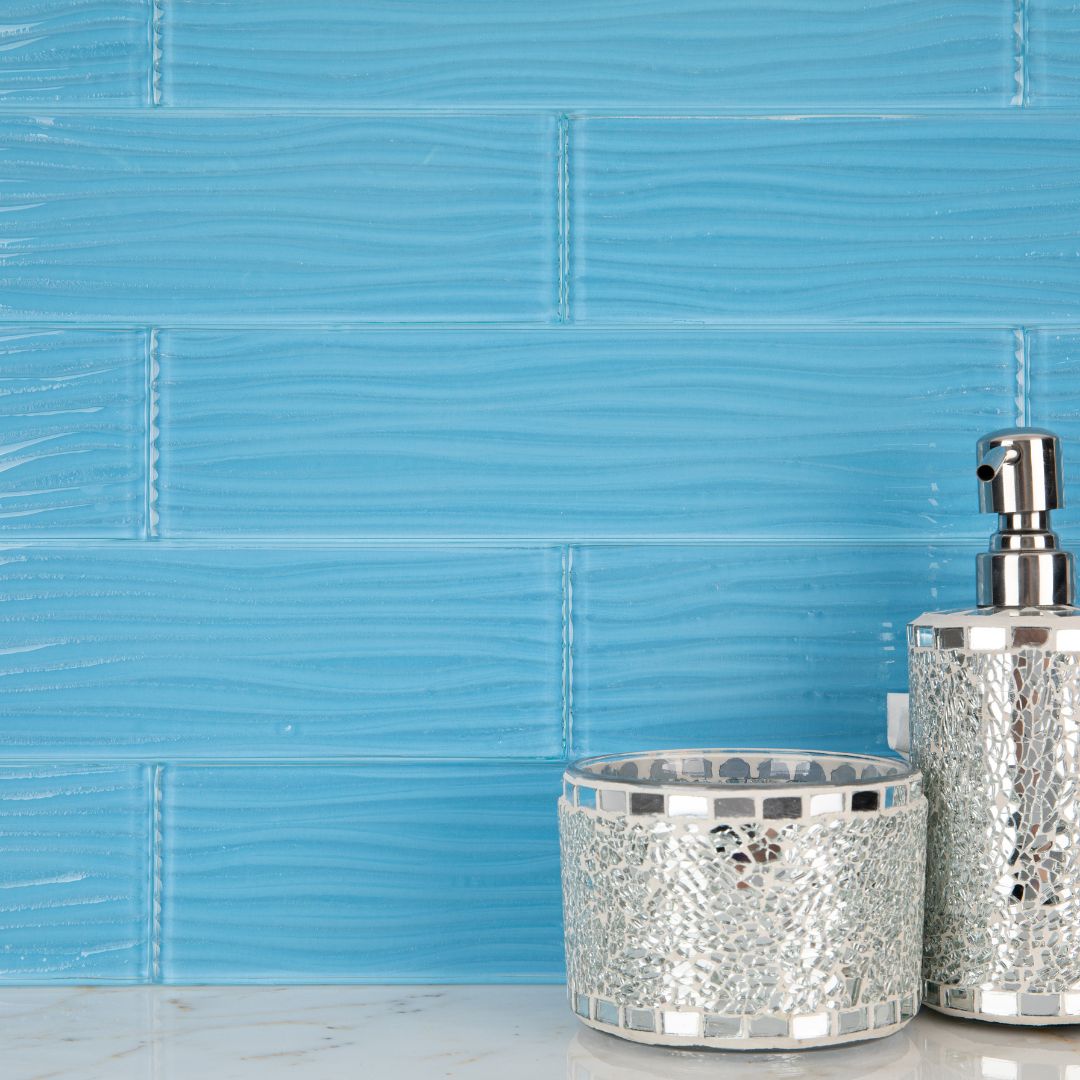 These sleek and stylish tiles are a versatile option for any room in your home, from the kitchen to the bathroom.