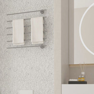 Diflart pebble mosaic tiles are also a great choice for bathroom walls!