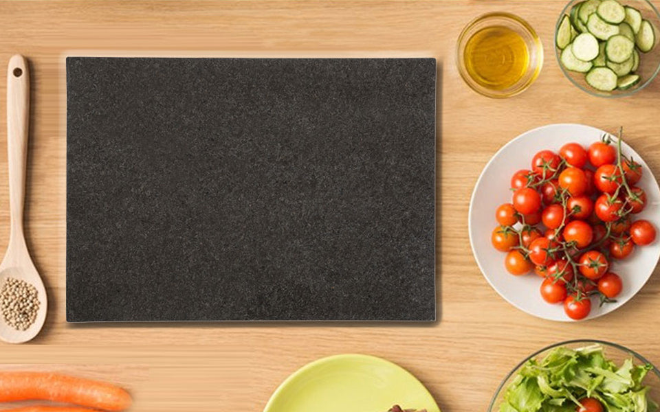 Diflart New Arrival- Black Granite Marble Pastry & Cutting Board