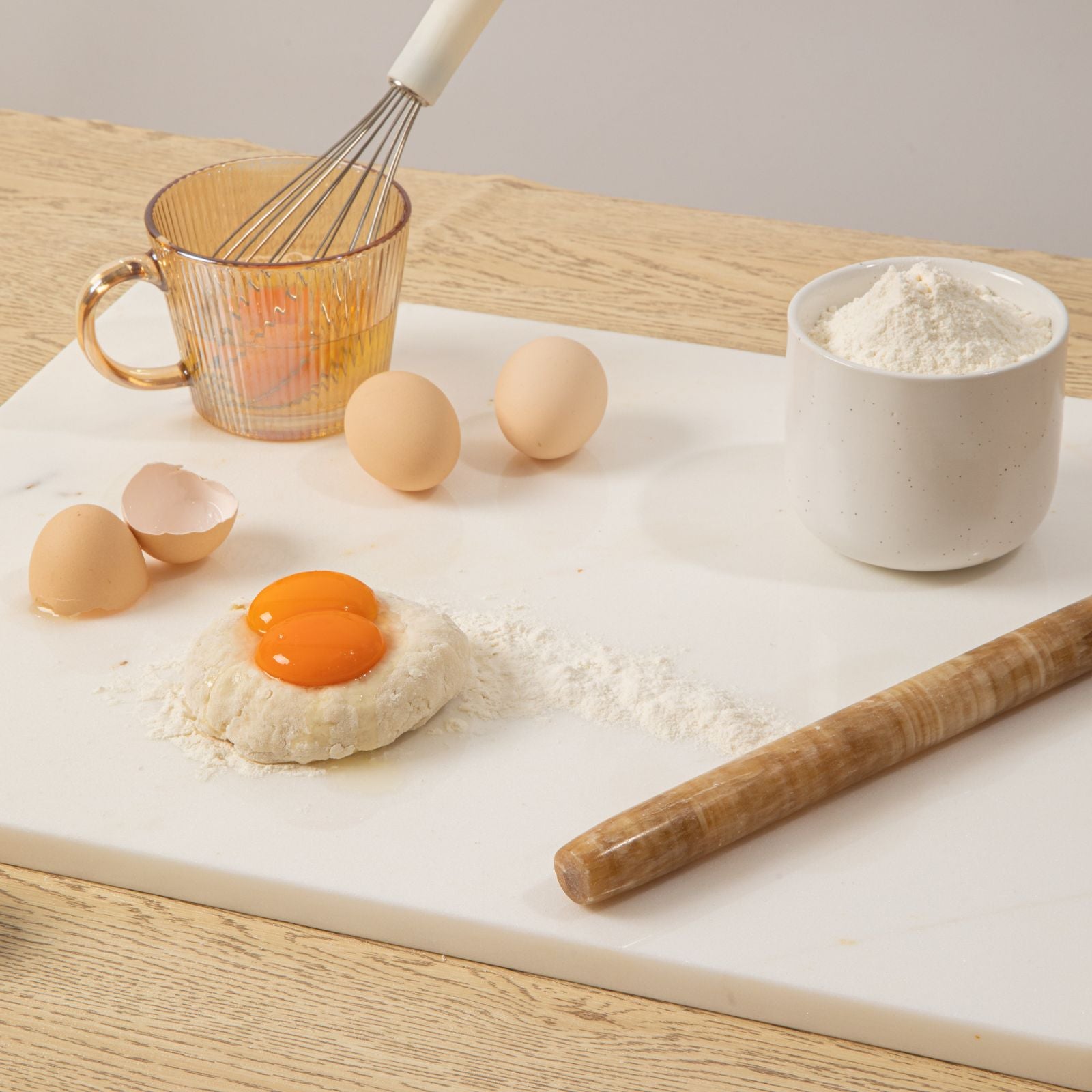 Natural Marble, carefully selected, polished surface and smooth edge