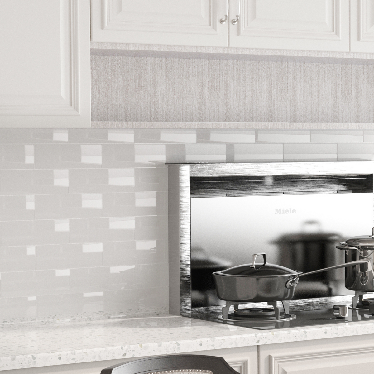 Glass subway tile comes to adding a touch of sophistication and refine ...