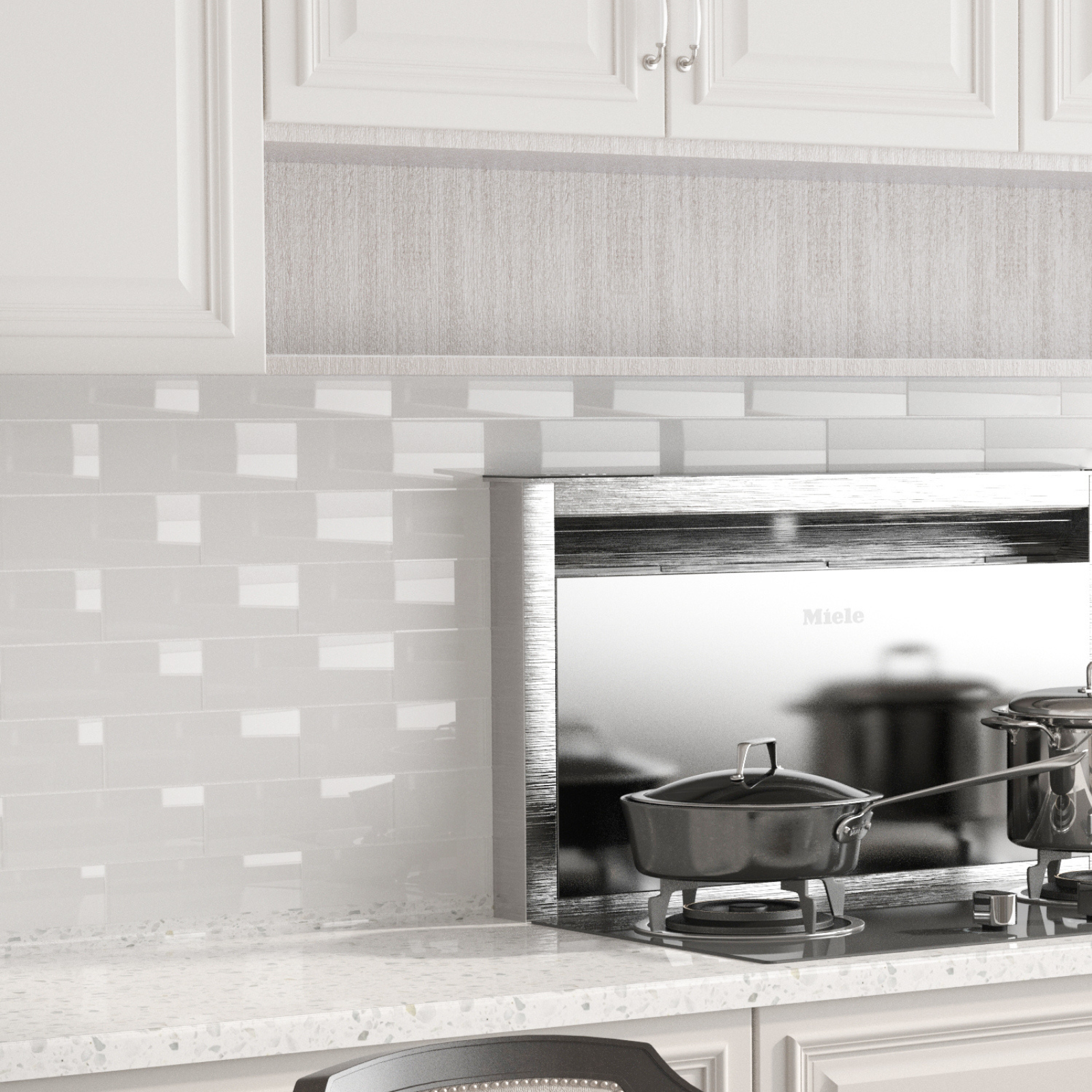 Glass subway tile comes to adding a touch of sophistication and refinement to your living space