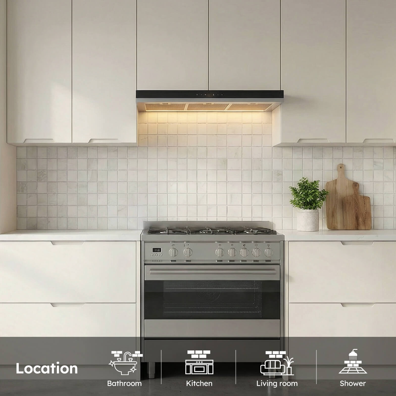 Diflart Natural Marble Mosaic Tile, 4x12 Inch Subway, Honed, Aura Calacatta Marble Backsplash Tiles for Kitchen Bathroom Wall Floor, Pack of 12 Pcs