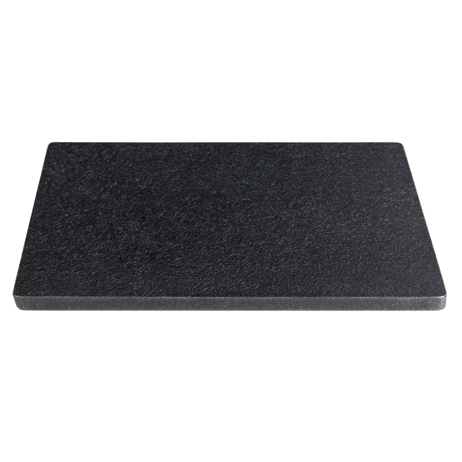 Diflart Natural Black Granite Cutting Board for Kitchen 16x20 Inch,with Non-Slip Feet, Large Stone Pastry Slab for Baking