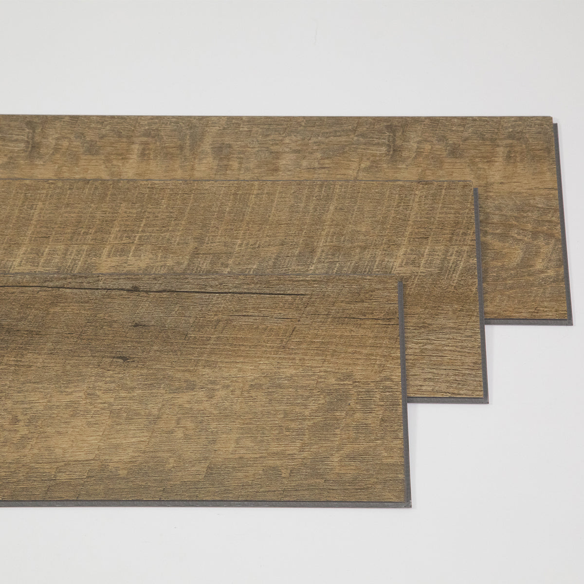 23.6 sq.ft Light Oak Rigid Core Wood Grain Finish Luxury Vinyl Plank Flooring - Foam Back