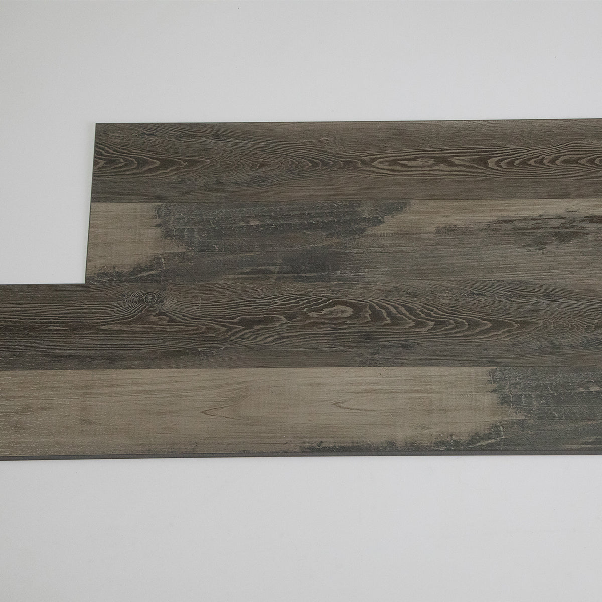 23.6 sq.ft Gray Maple Click Floating Floor Rigid Core Luxury Vinyl Plank Flooring - Foam Back