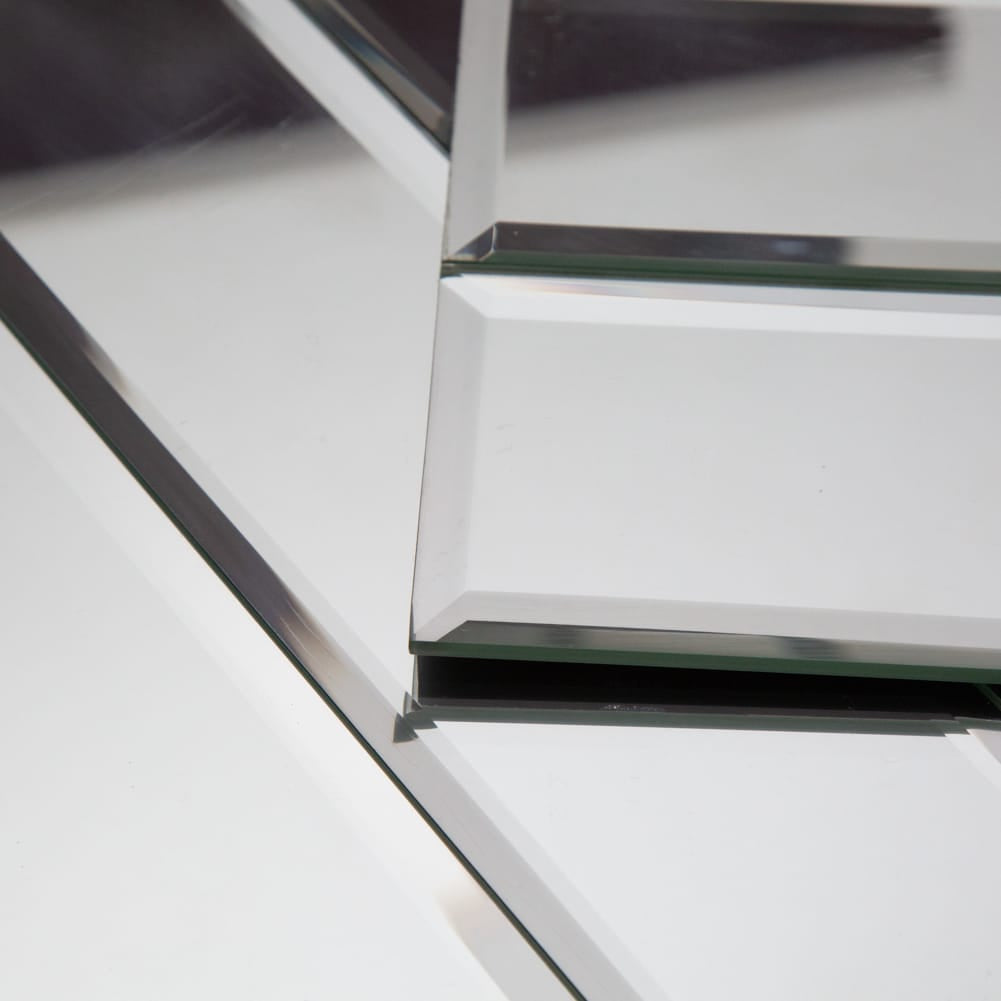 3x12 Inch Beveled Edge Mirror Tiles Pack of 24