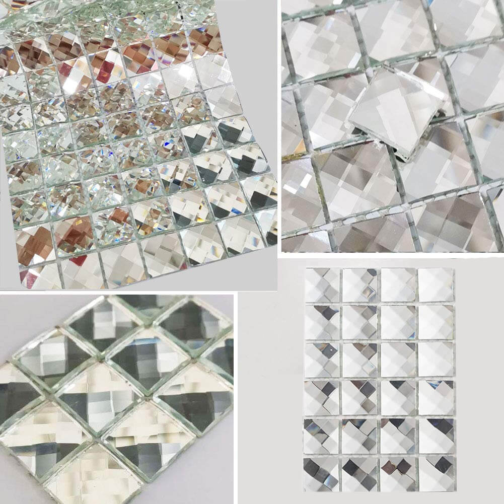 Mirror Glass Mosaic Sample