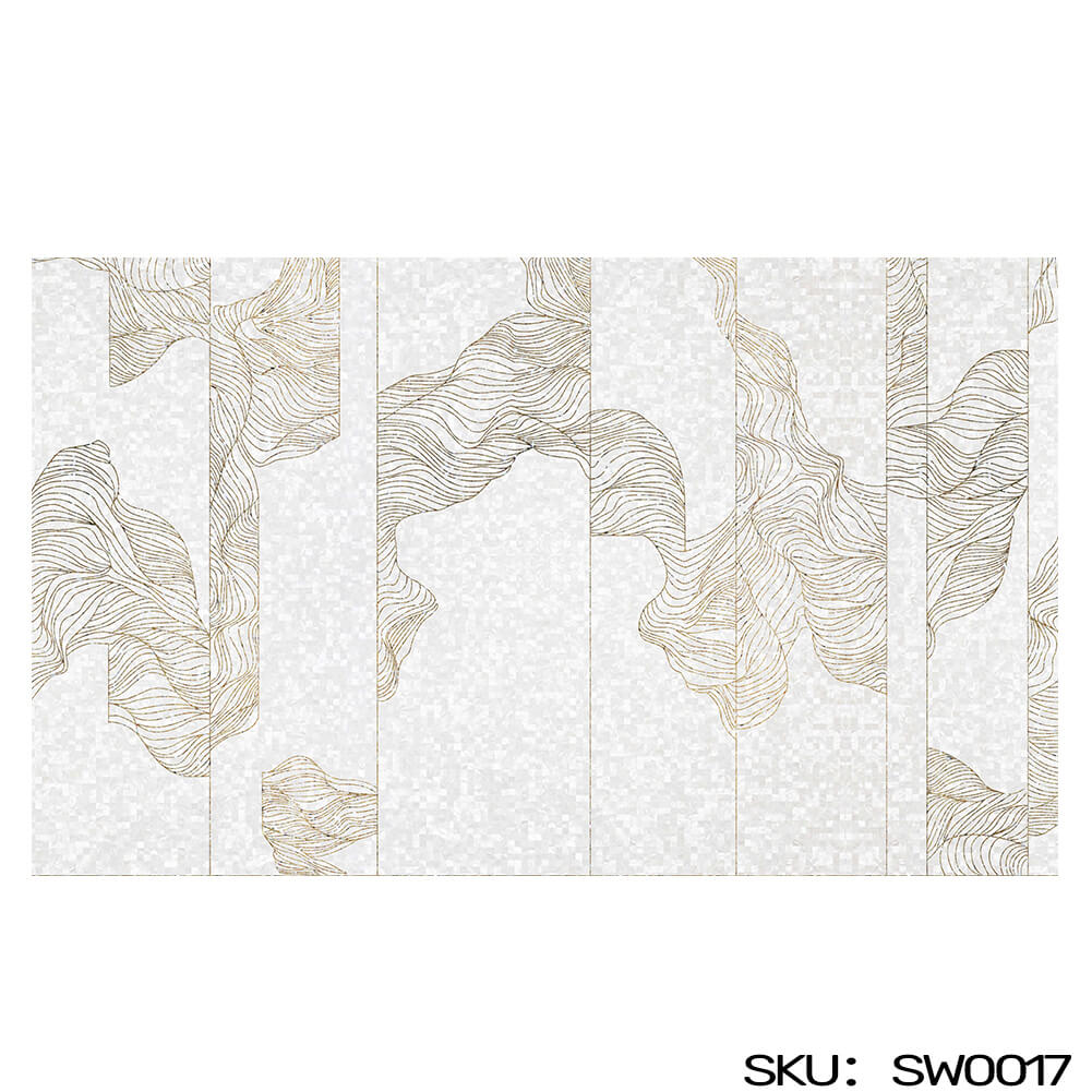 Customize Mother of Pearl Shell Art Mosaic Tile Personalized Patterns
