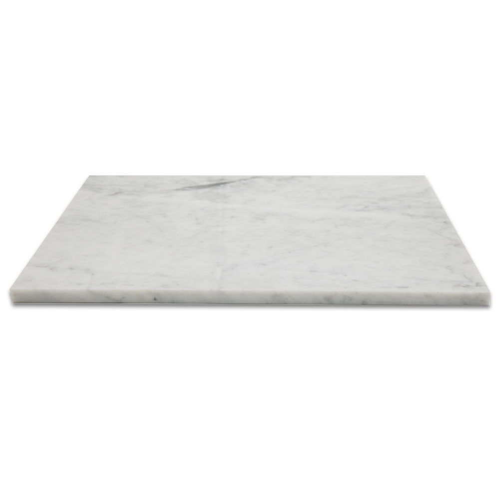Carrara Whtie Marble Pastry Cheese And Cutting Serving Board 20x16 Inch